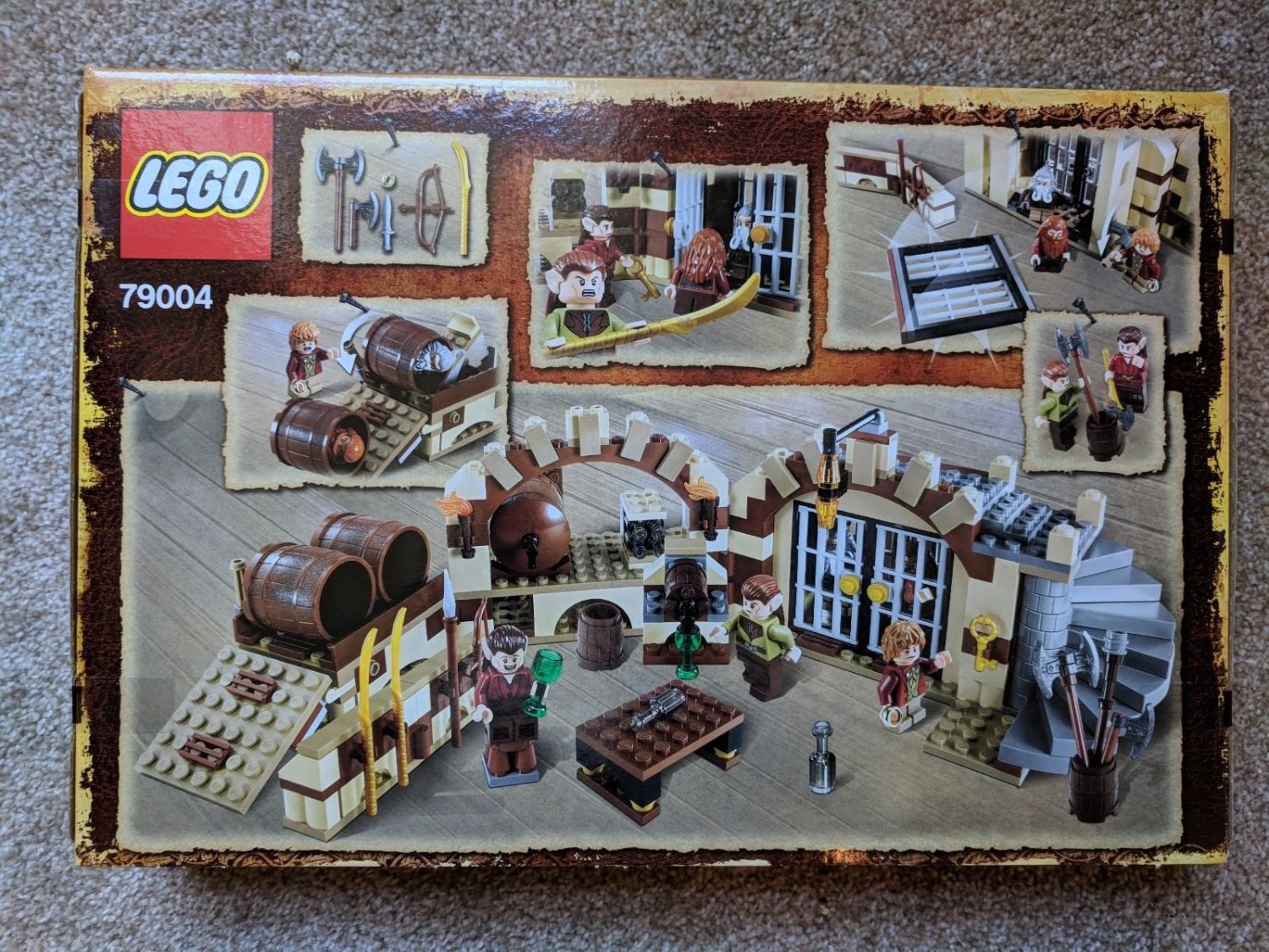 Lego 79004 The Hobbit Barrel Escape