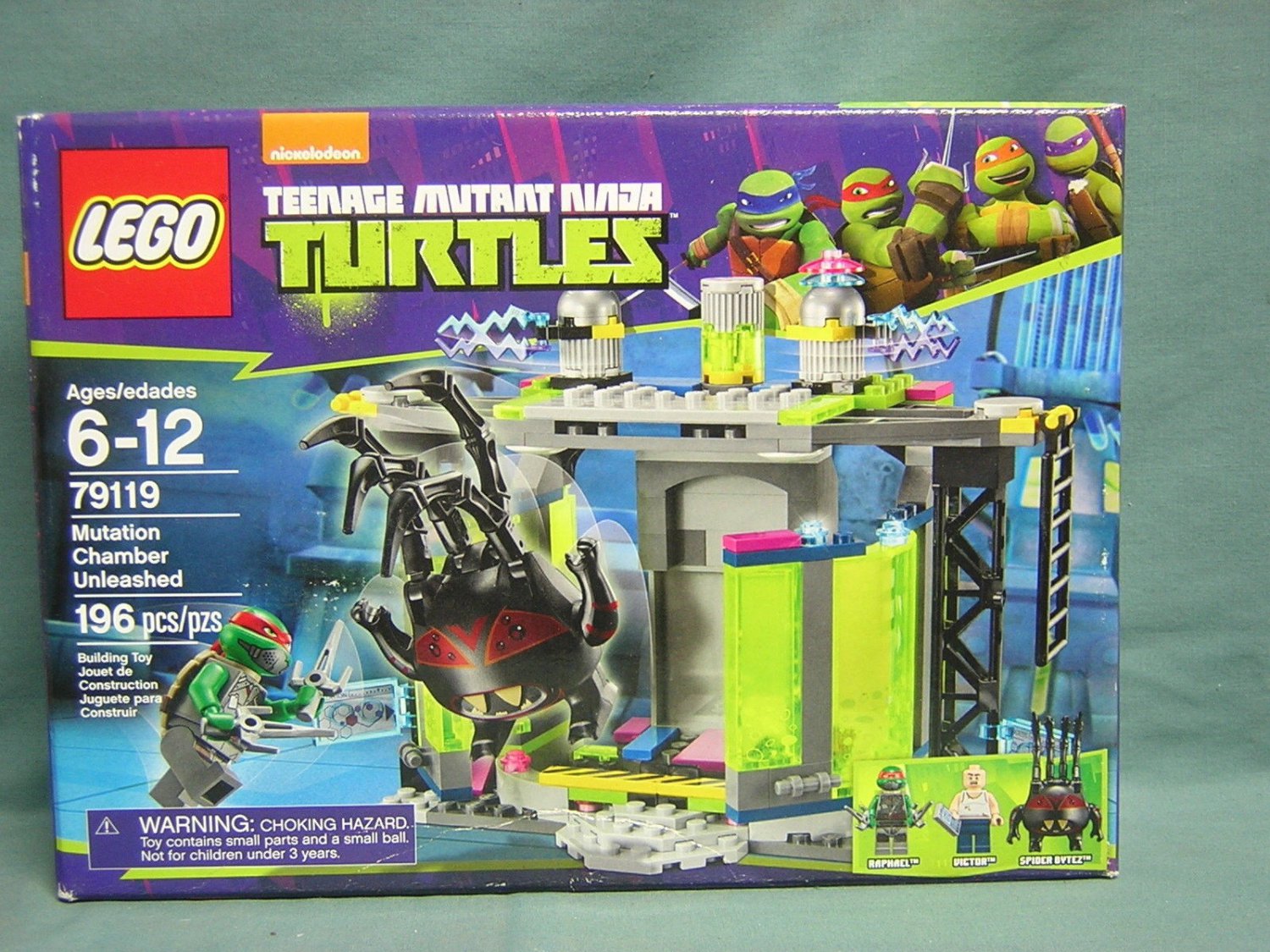 lego tmnt mutation chamber unleashed