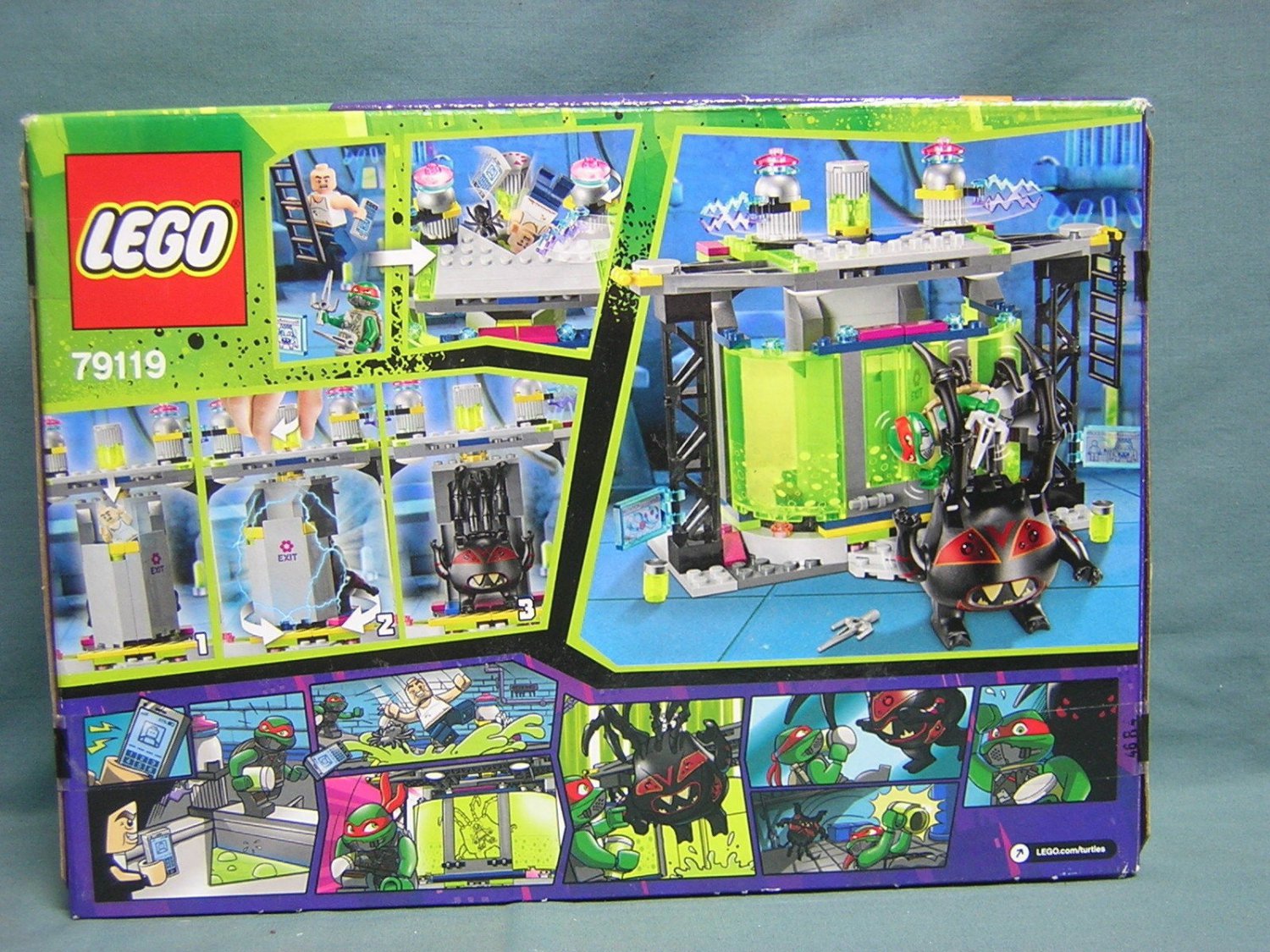 lego tmnt mutation chamber unleashed