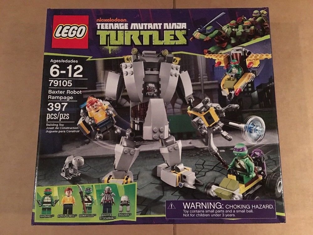 LEGO 79105 Teenage Mutant Ninja Turtles Baxter Robot Rampage