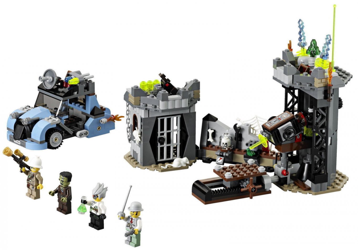 Lego 9466 Monster Fighters The Crazy Scientist & His Monster