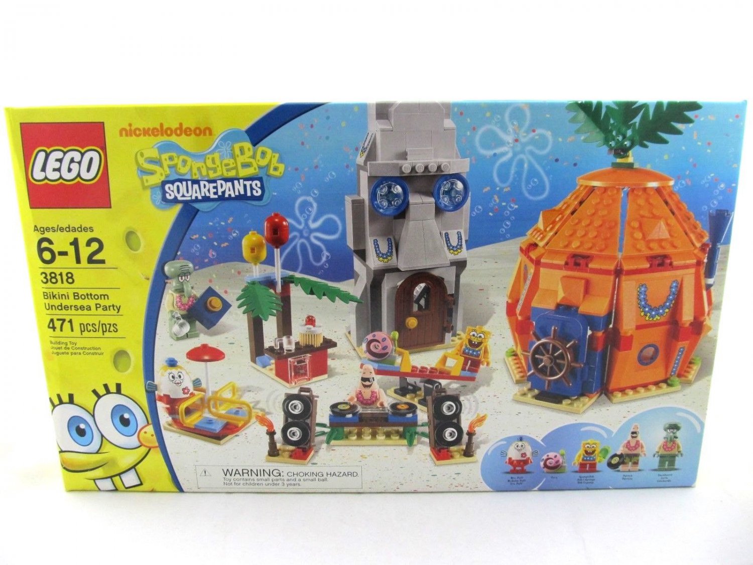 LEGO 3818 SpongeBob Squarepants Bikini Bottom Undersea Party