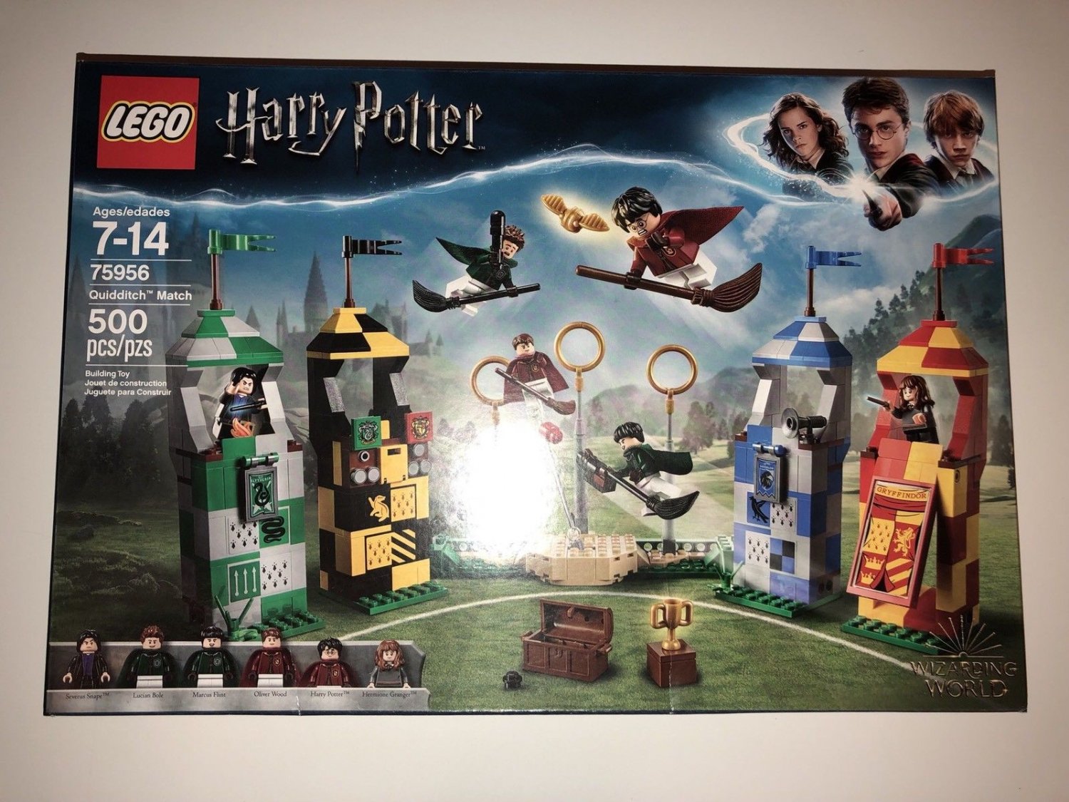 lego harry potter quidditch world cup gryffindor crest