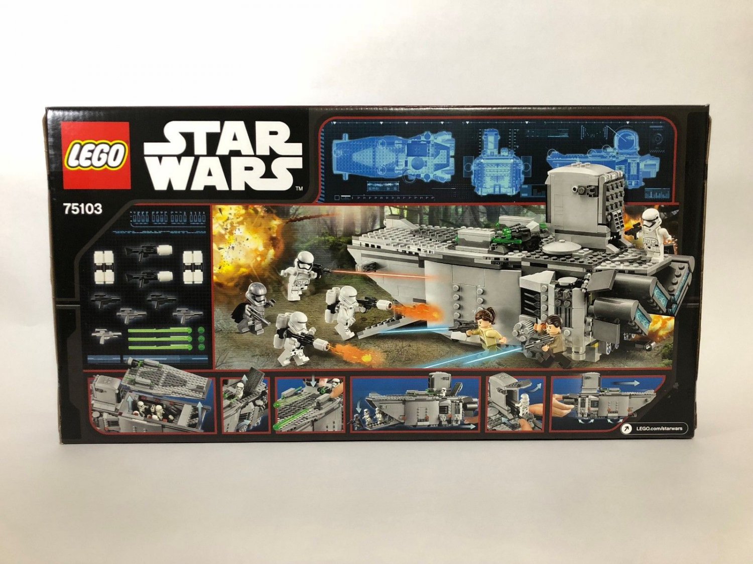 lego star wars transporter first order