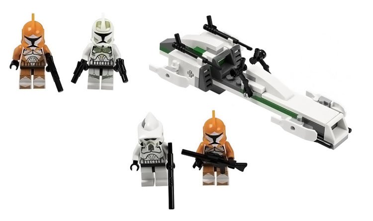 LEGO 7913 Star Wars Clone Trooper Battle Pack