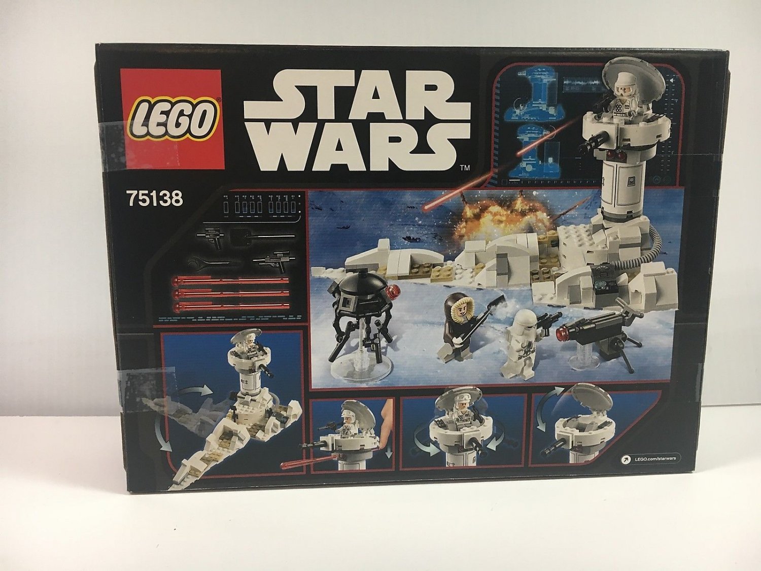 lego hoth attack 75138