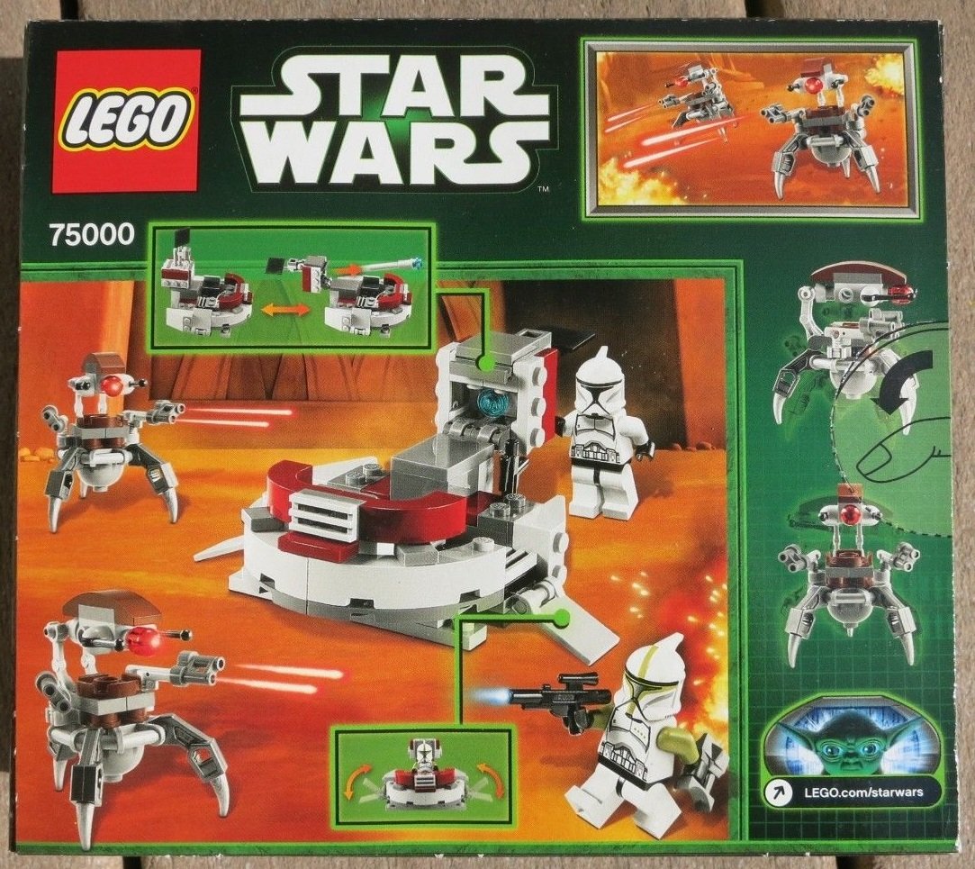 LEGO 75000 Star Wars Clone Troopers Vs. Droidekas