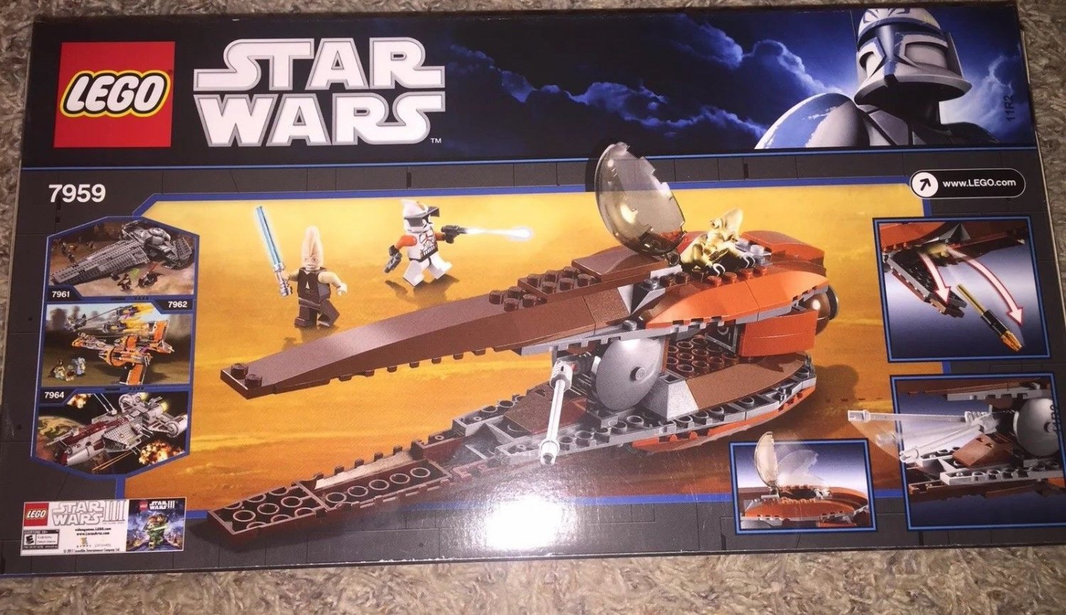 LEGO 7959 Star Wars Geonosian Starfighter