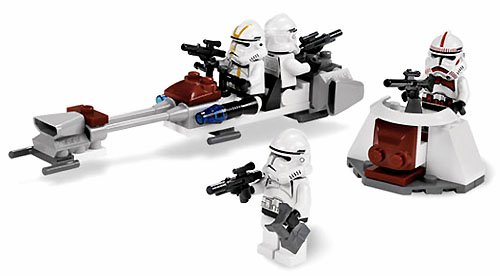 LEGO 7655 Star Wars Clone Trooper Battle Pack