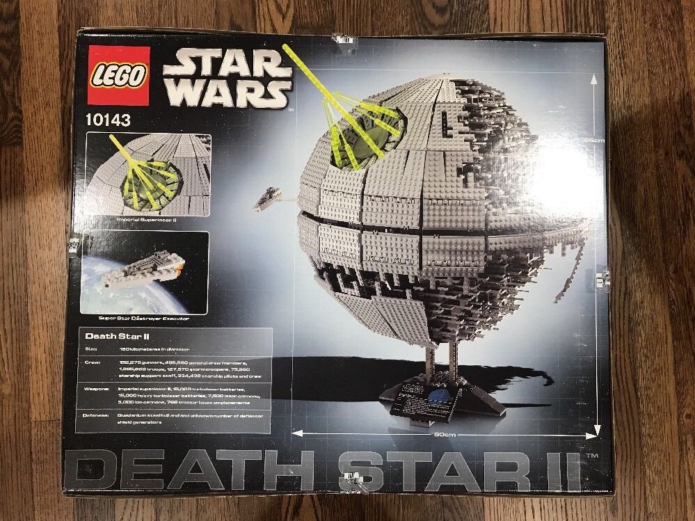 lego death star 2 size