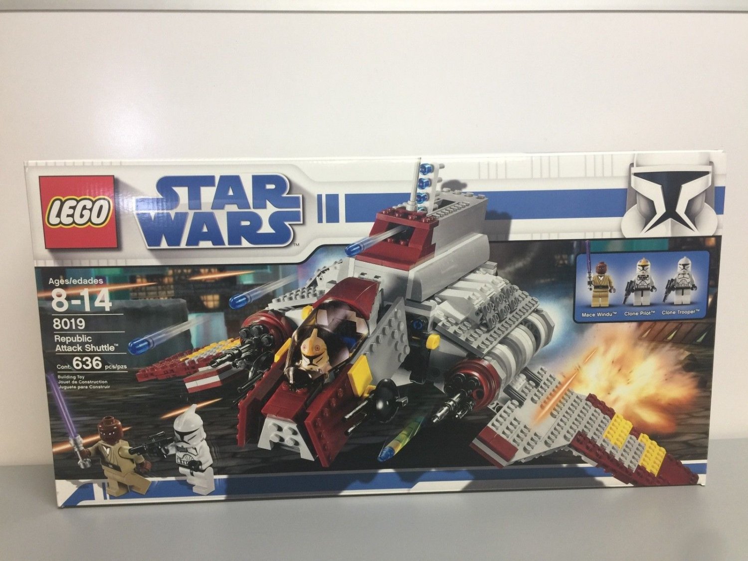 LEGO 8019 Star Wars Republic Attack Shuttle