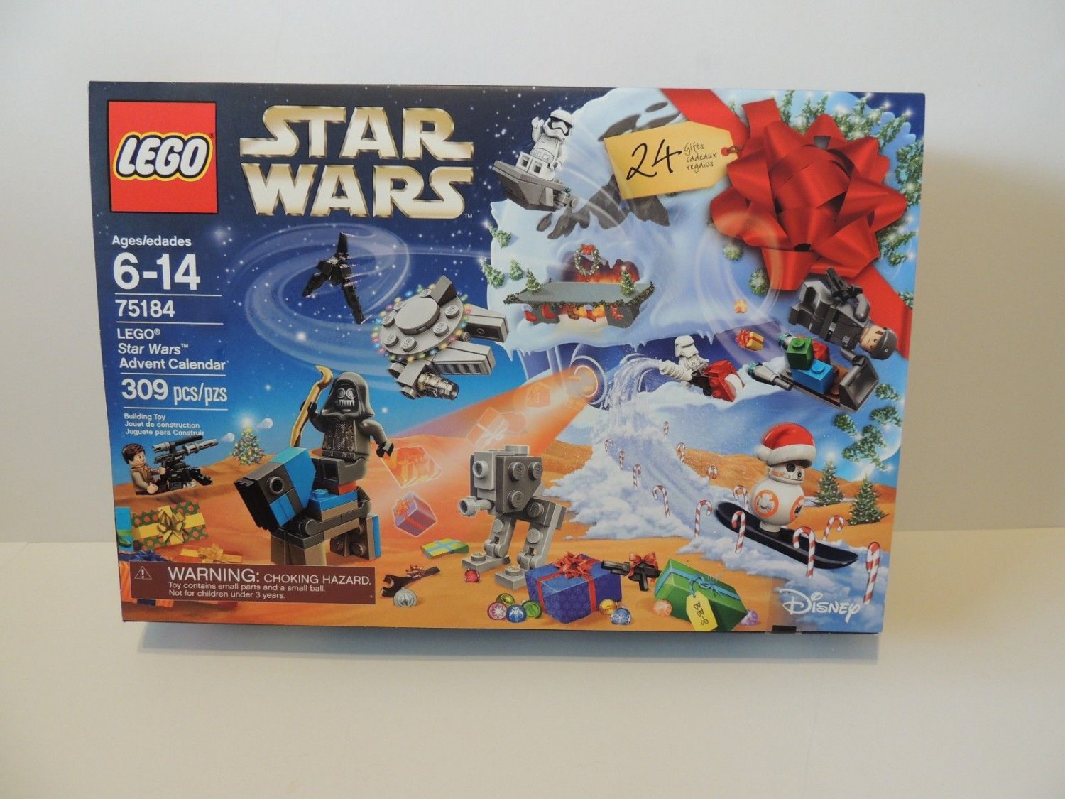 LEGO 75184 Star Wars Advent Calendar 2017 year
