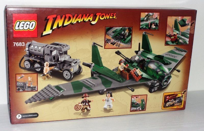 indiana jones plane lego set