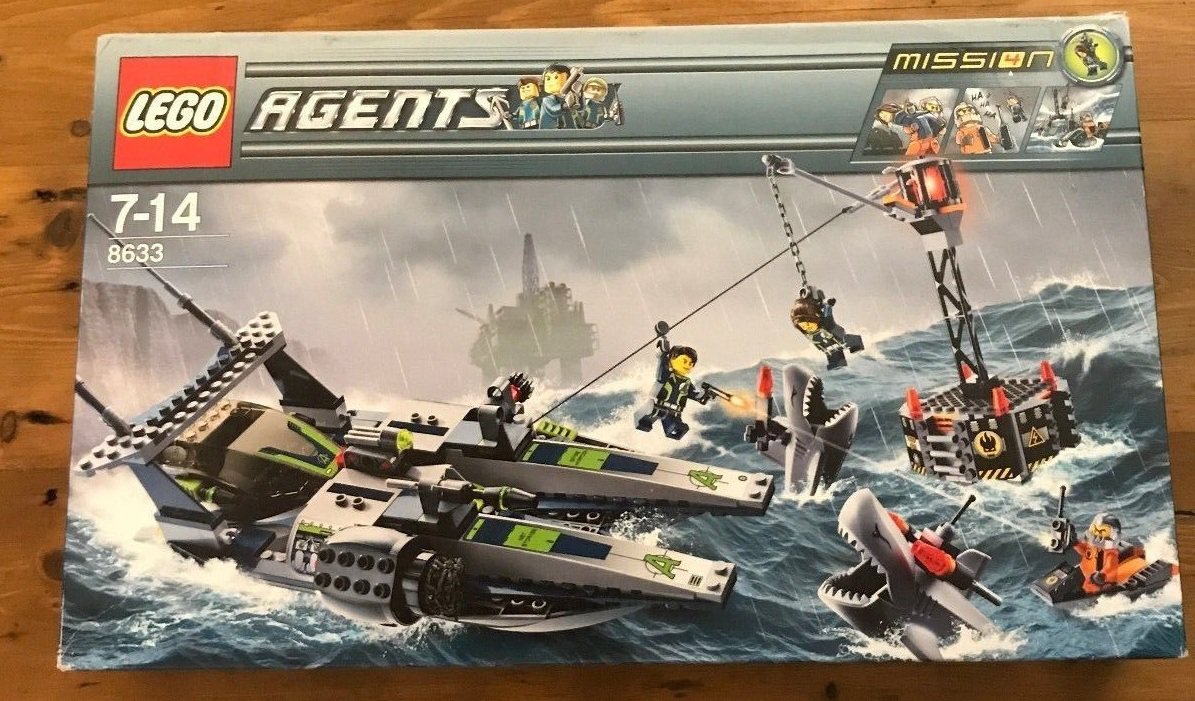 lego agents 8633