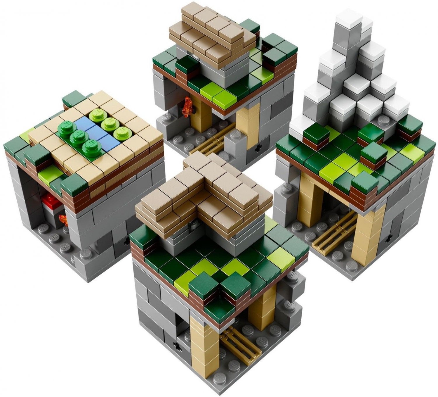 LEGO 21105 Minecraft Micro World: The Village