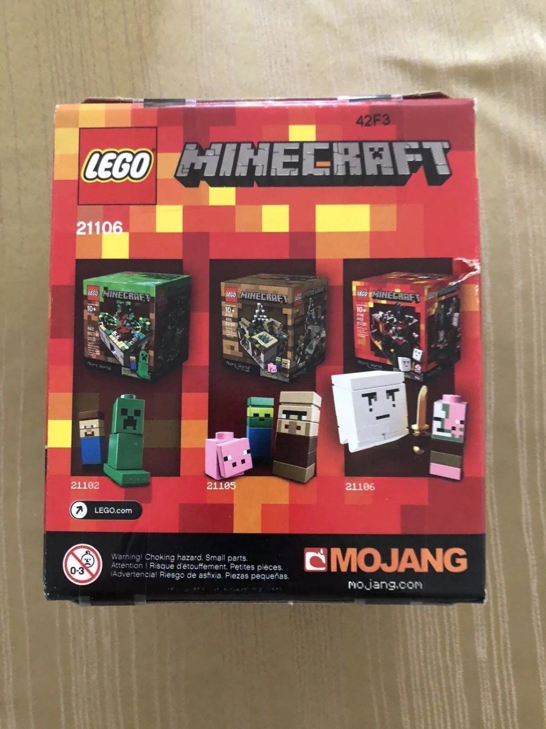 LEGO 21106 Minecraft Micro World: The Nether