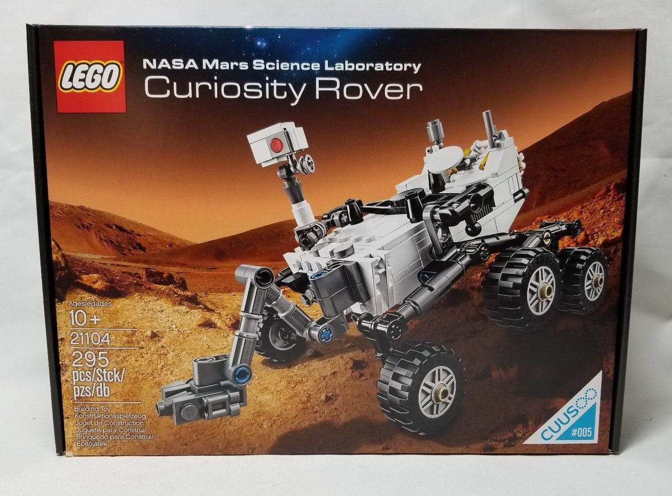 LEGO 21104 Ideas NASA Mars Science Laboratory Curiosity Rover