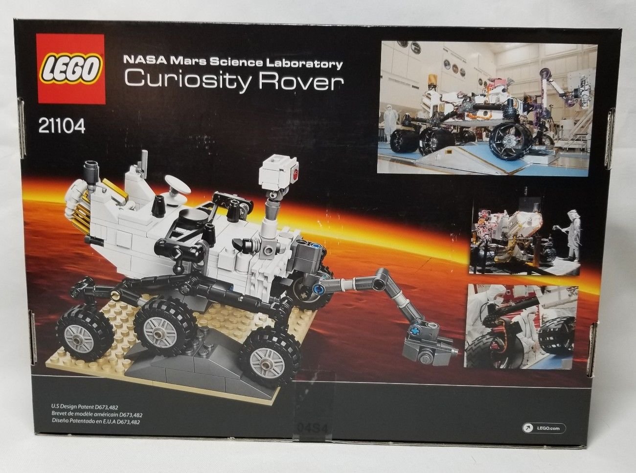 Lego 21104 Ideas Nasa Mars Science Laboratory Curiosity Rover