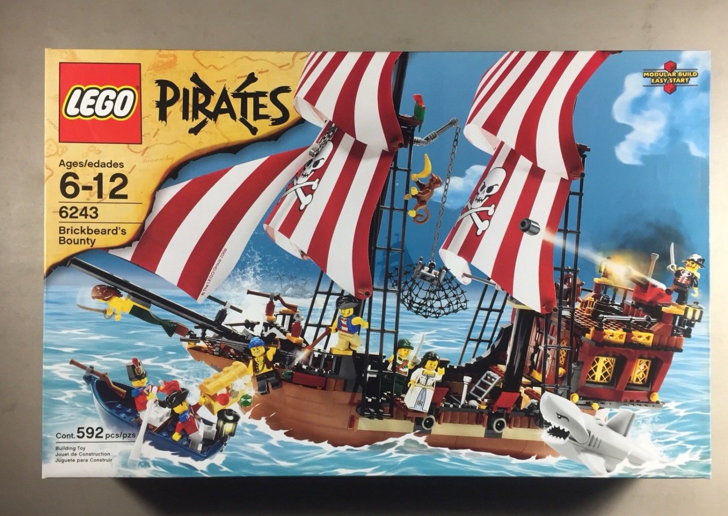 LEGO 6243 Pirates Series Brickbeard'S Bounty