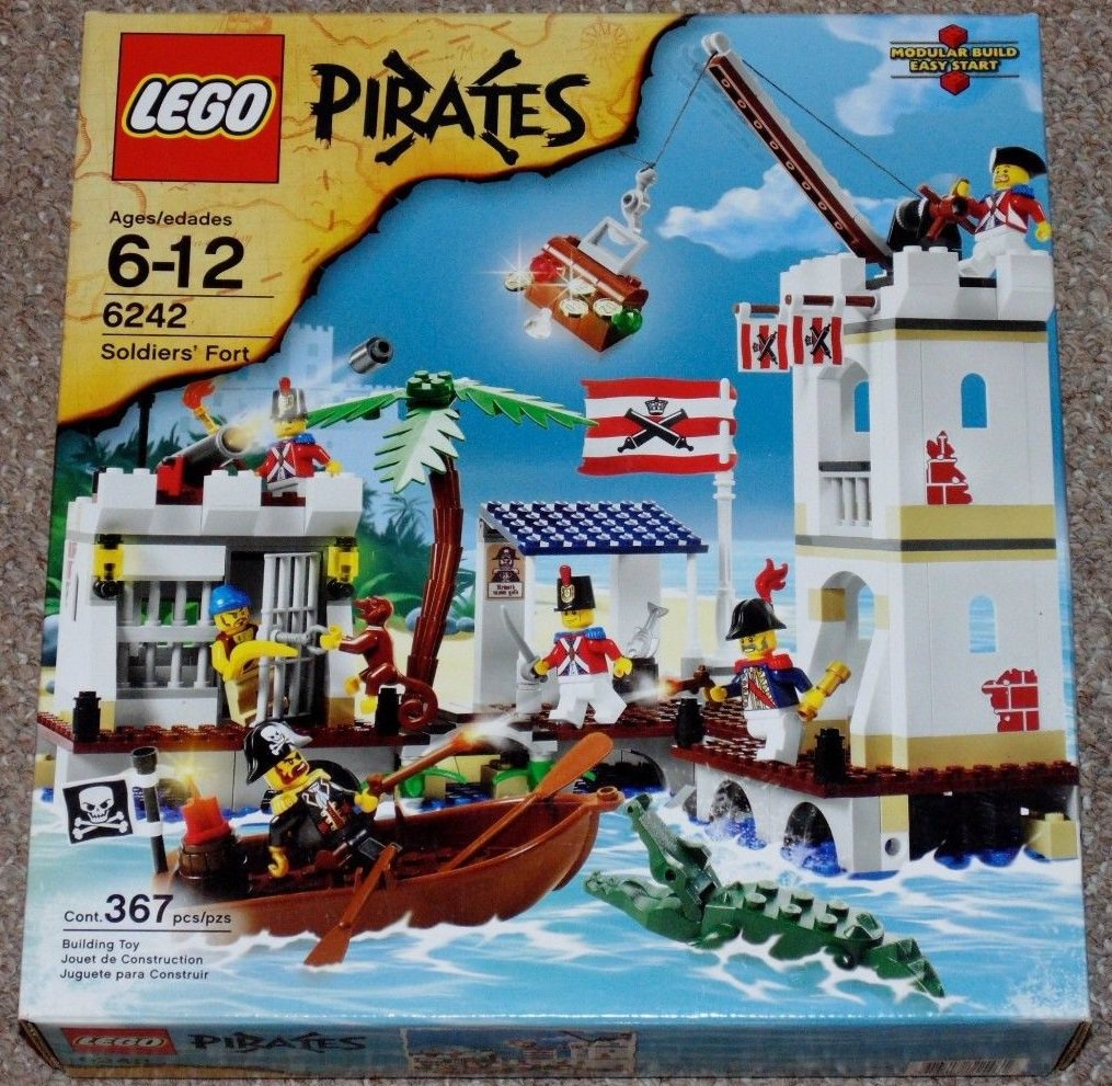 LEGO 6242 Pirates Series Soldiers' Fort