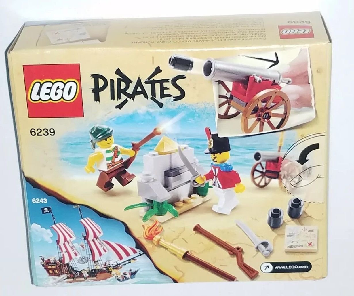 Lego 6239 Pirates Series Cannon Battle