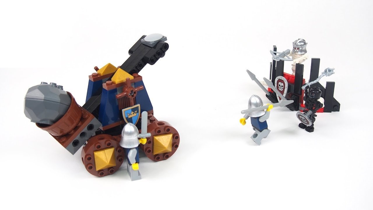 LEGO 7091 Castle Series Knight's Catapult Defense