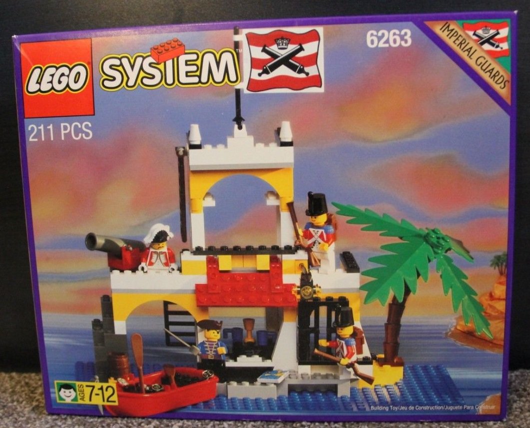 LEGO 6263 System Pirates Series Imperial Outpost Retiered and Rare