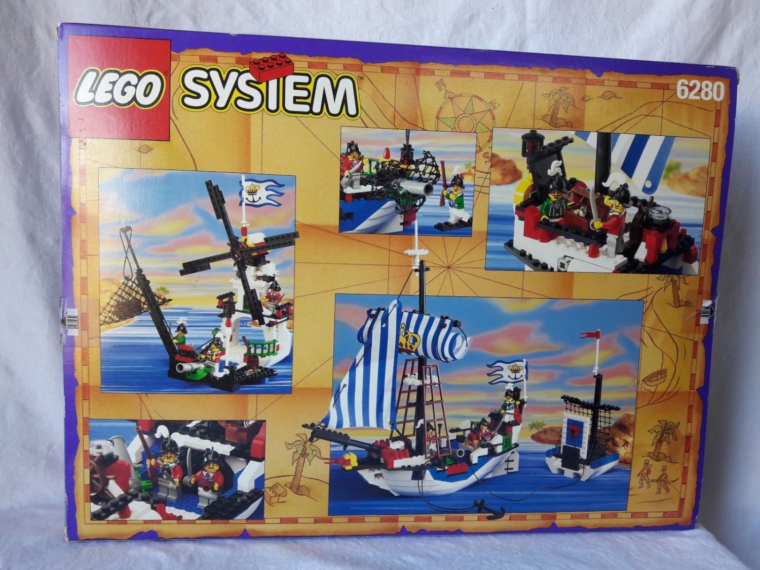 LEGO 6280 System Pirates Series Armada Flagship Retiered and Rare