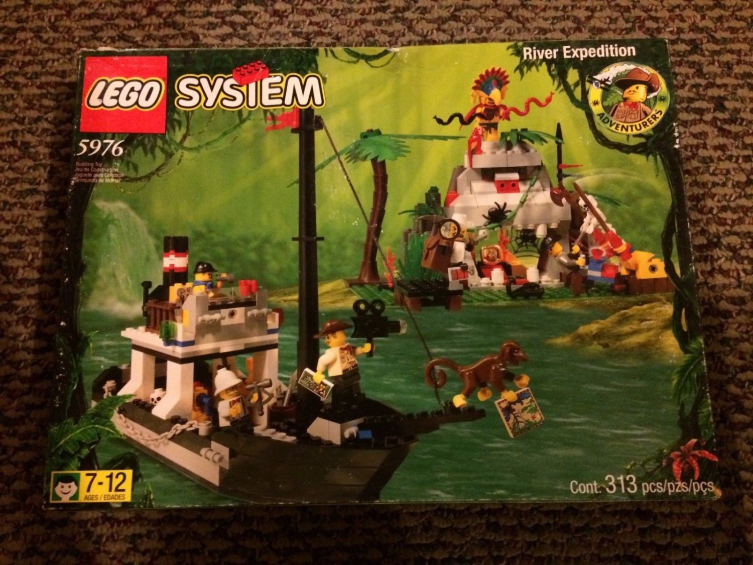 Lego 5976 System Adventurers Series River Expedition Retiered And Rare