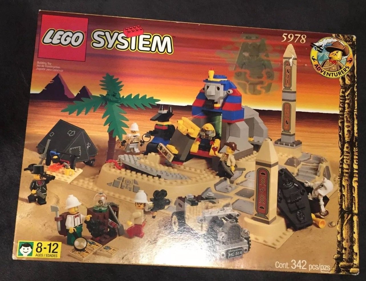 LEGO 5978 System Adventurers Series Sphinx Secret Surprise Retiered and Rare