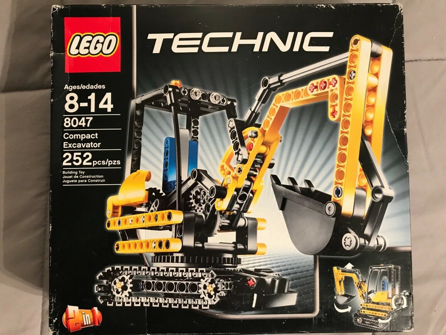 LEGO 8047 Technic Series Compact Excavator