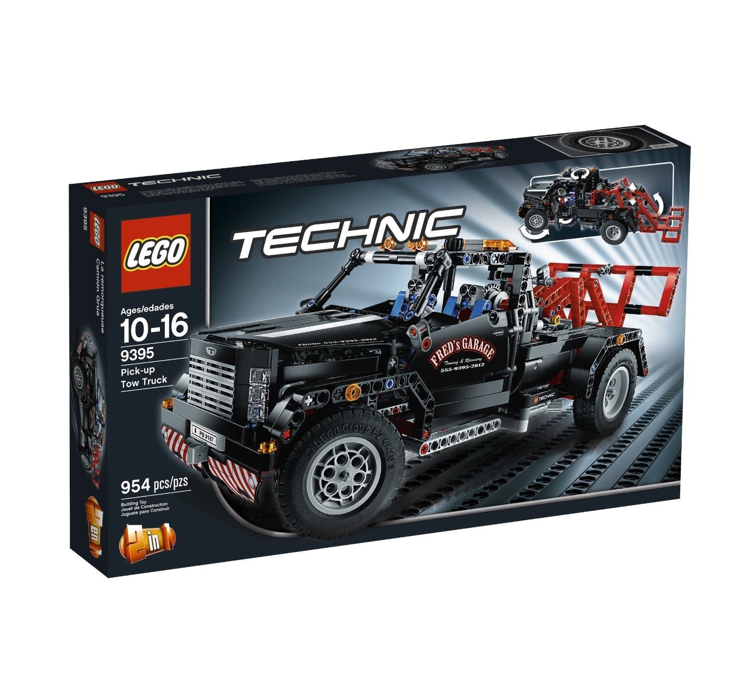 LEGO 9395 Technic Series Pick-Up Tow Truck