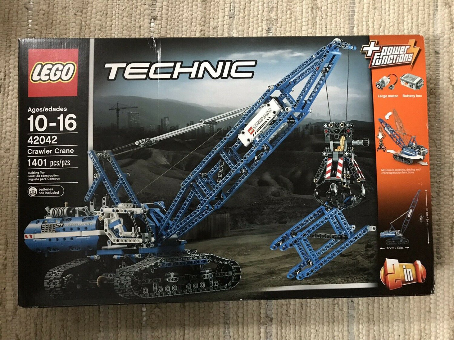 42042 lego technic crawler crane