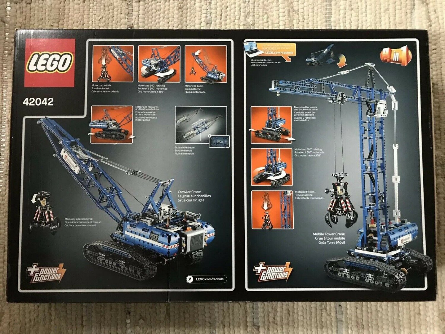 42042 lego technic crawler crane