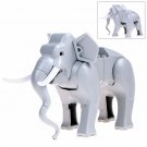 Minifigure Jungle Animal Elephant Light Gray Lego compatible Building Blocks Toys