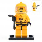 Minifigure Nuclear Worker Anti-chemical Defense Lego compatible Building Blocks Toys