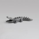 Minifigure Grey Crocodile Lego compatible Building Blocks Toys