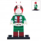 Minifigure Kamen Rider Green White Red Lego compatible Building Blocks Toys
