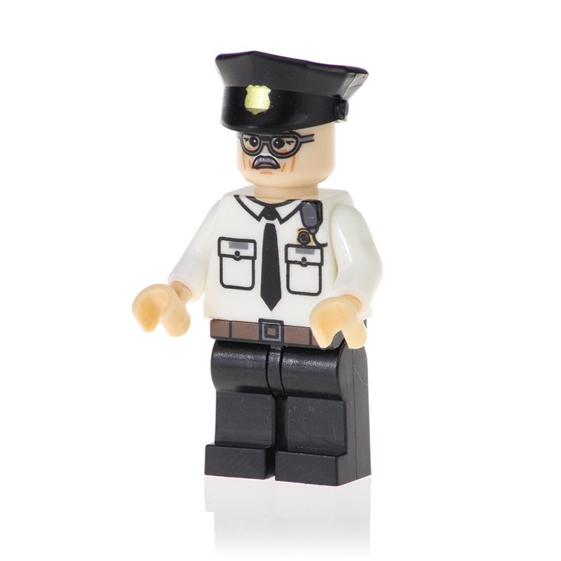 Minifigure Stan Lee Police Marvel Super Heroes Lego compatible Building Blocks