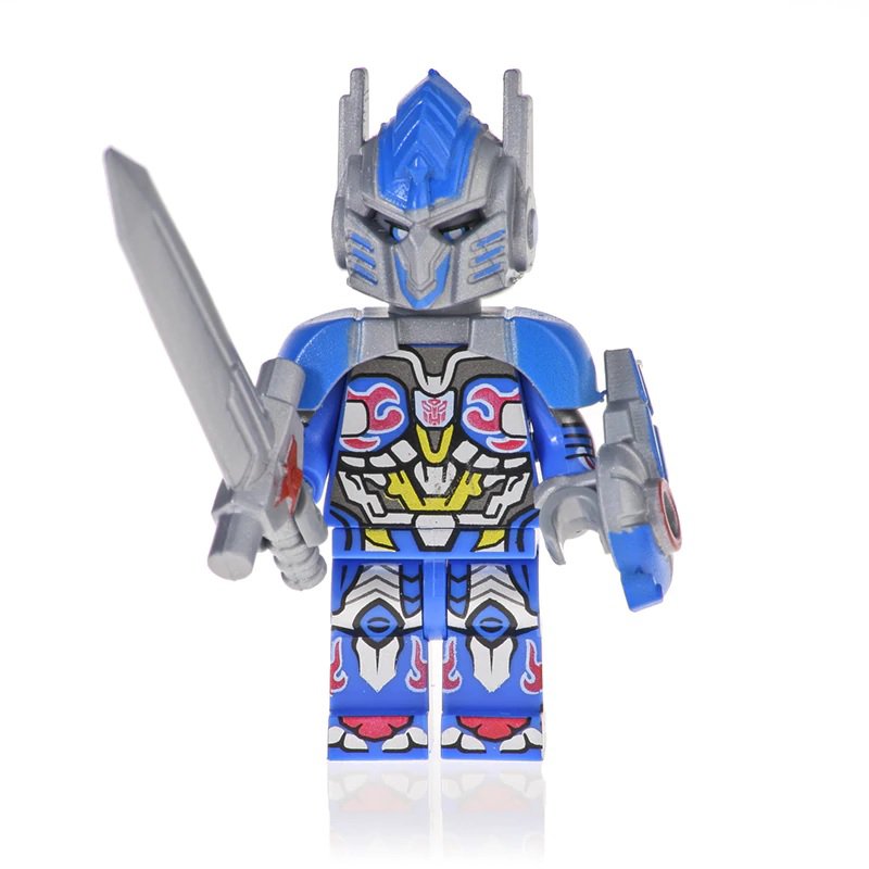 Minifigure Optimus Prime Transformers Lego compatible Building Blocks Toys