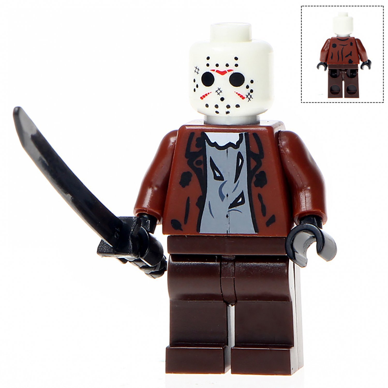 Minifigure Jason Voorhees Friday the 13th Horror Lego compatible ...