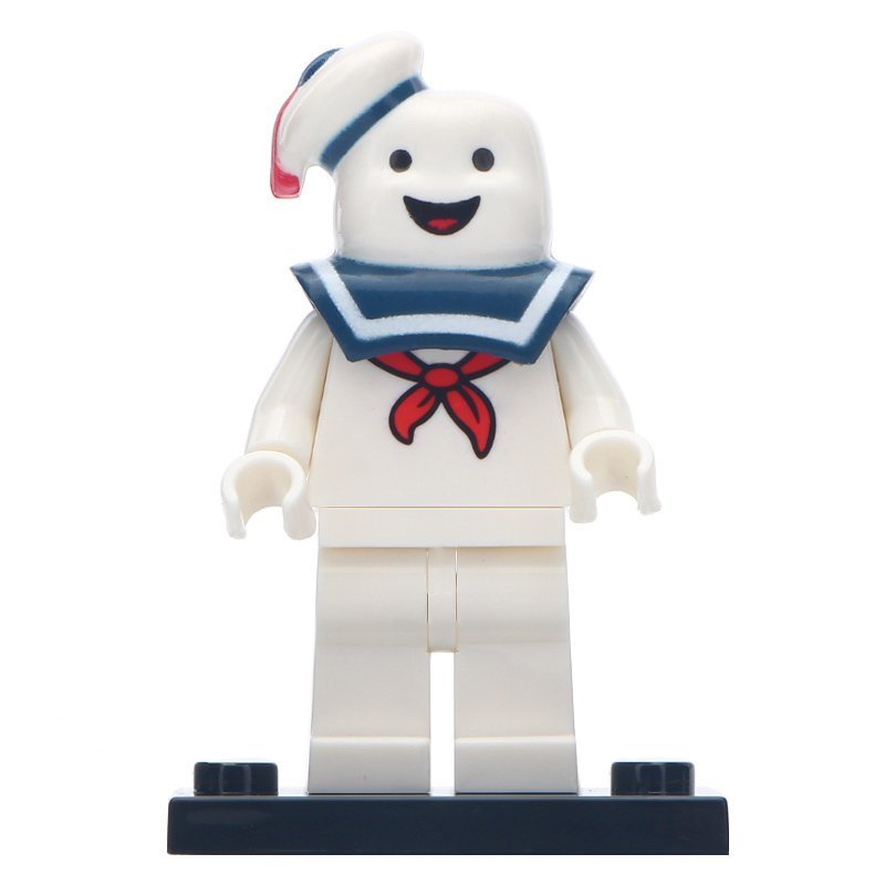 Minifigure Ghostbusters Marshmallow Stay Puft Lego compatible Building ...