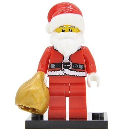 Minifigure Santa Claus Christmas Lego compatible Building Blocks Toys