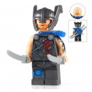 Minifigure Thor with Two Katanas Marvel Super Heroes Building Lego Blocks Toys