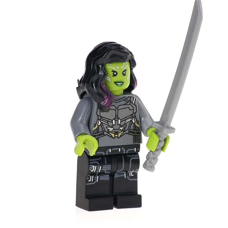 Minifigure Gamora Guardians of the Galaxy Avengers Marvel Super Heroes ...