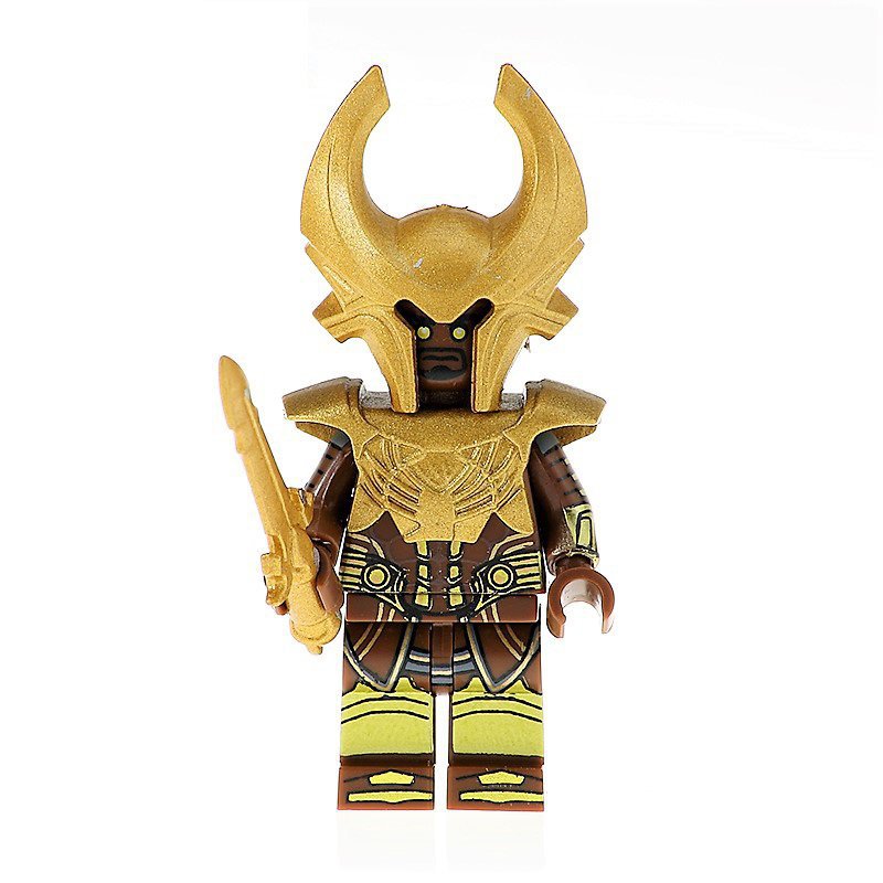 Minifigure Heimdall Thor The Dark World Marvel Super Heroes Building Lego Blocks Toys