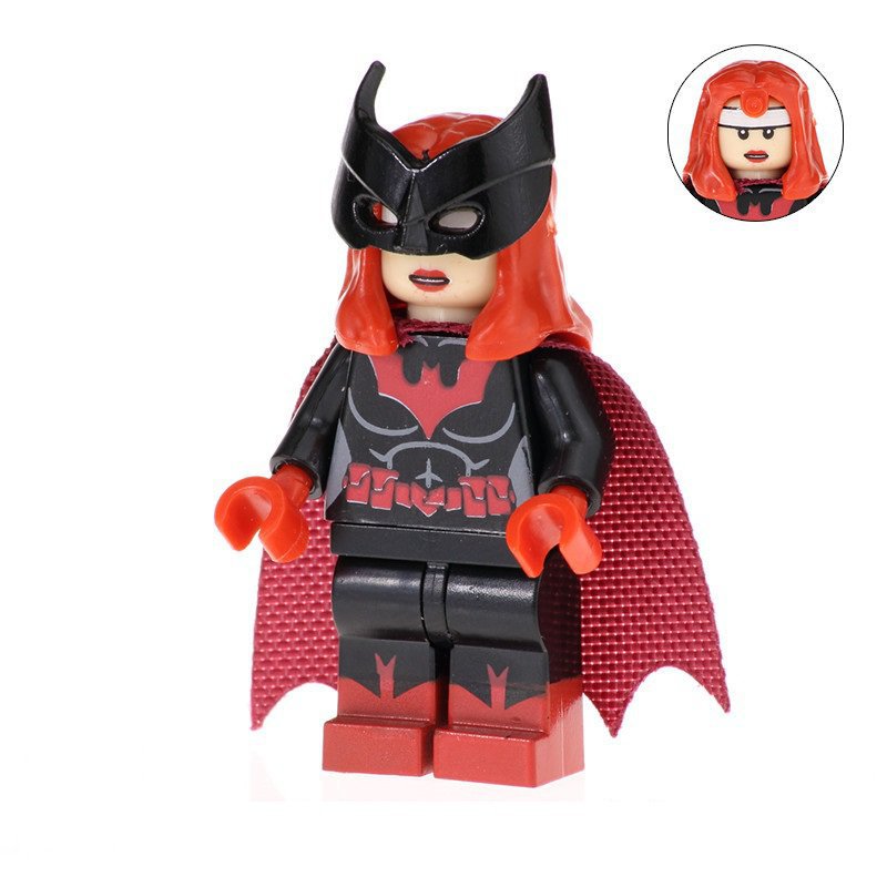 Minifigure Lady Knight Batman Movie DC Comics Super Heroes Building Lego Blocks Toys