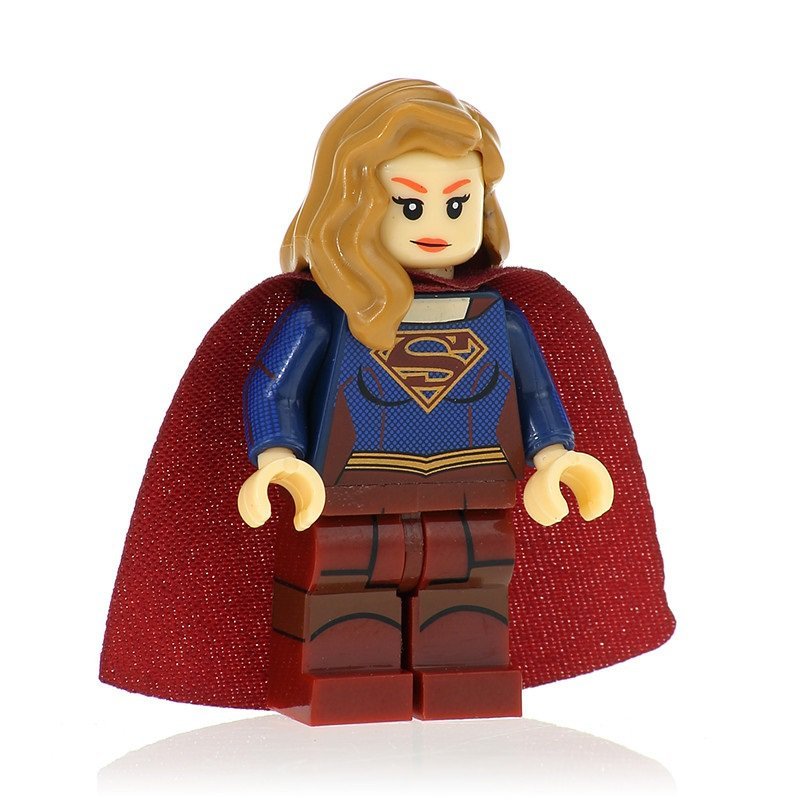 Minifigure Supergirl DC Comics Super Heroes Building Lego Blocks Toys