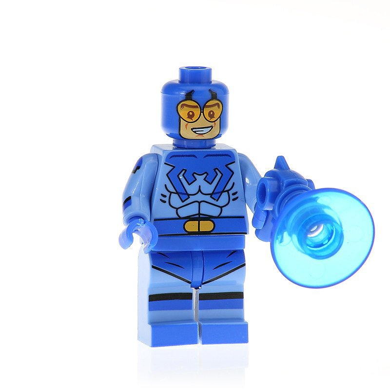 Minifigure Blue Beetle DC Comics Super Heroes Building Lego Blocks Toys