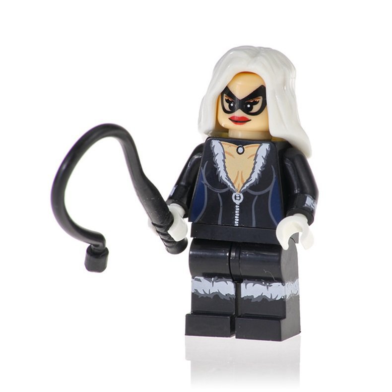 Minifigure Black Cat from Spider-Man Marvel Super Heroes Building Lego Blocks Toys
